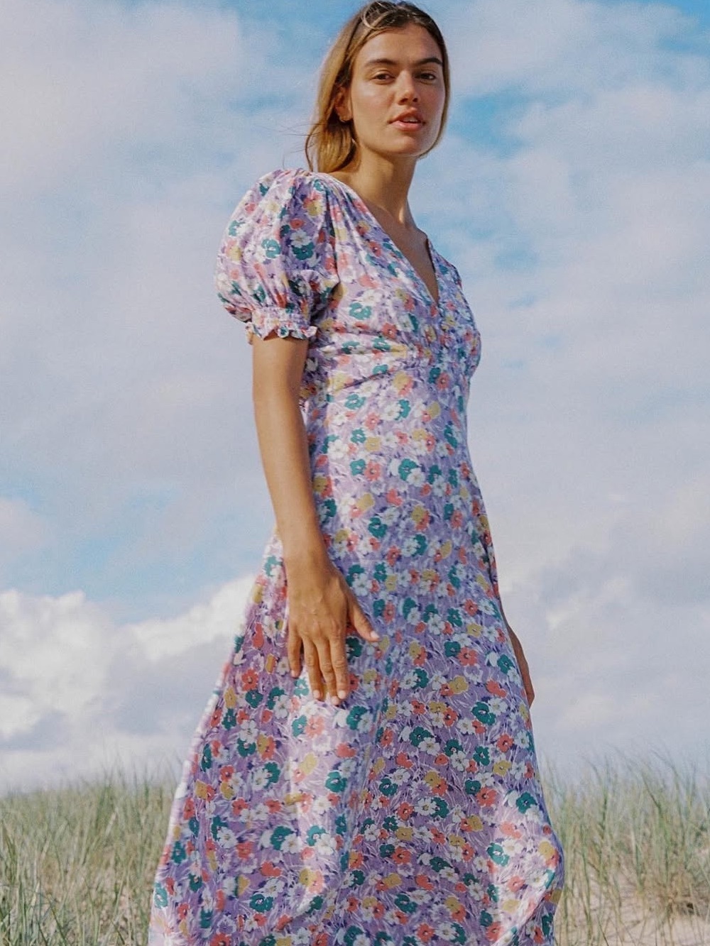 COMING SOON Faithfull The Brand Floral Print Midi Dress 2 $260